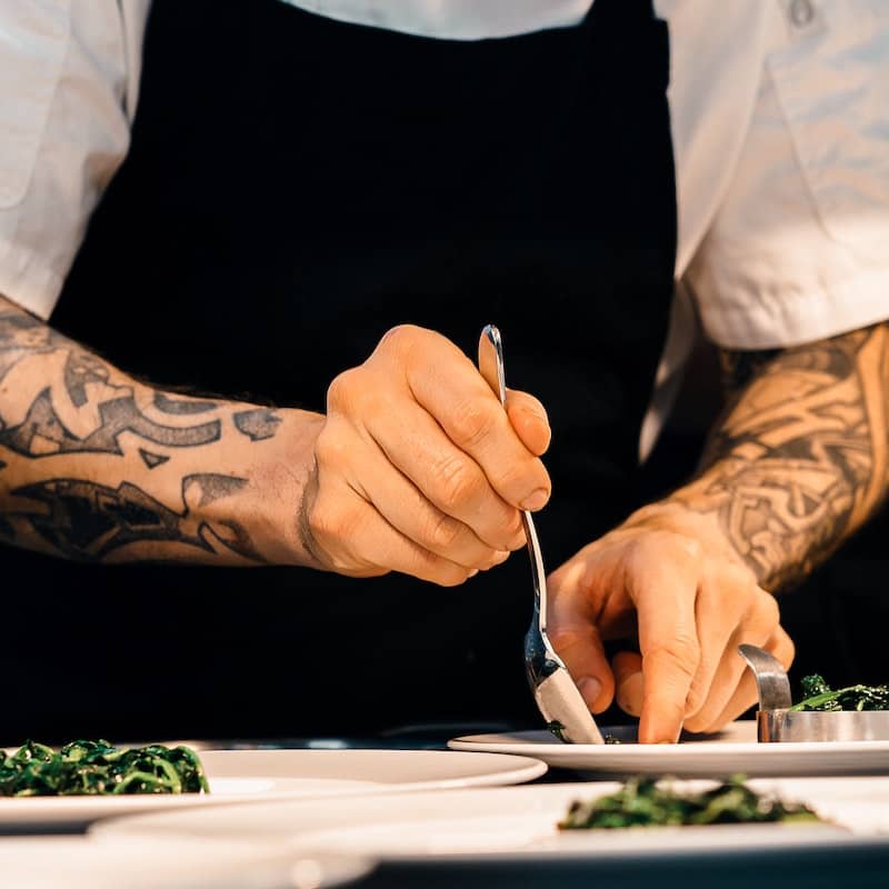 Photo of beautifully arraged food beautifully
