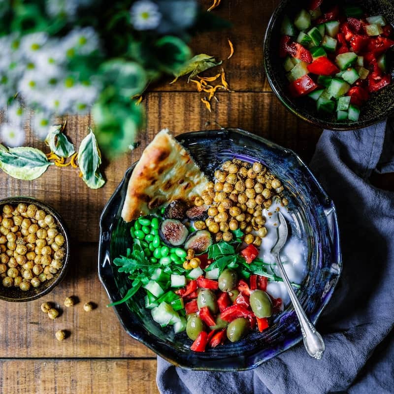 Photo of beautifully arraged food beautifully