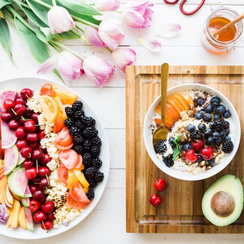 Photo of beautifully arraged food beautifully